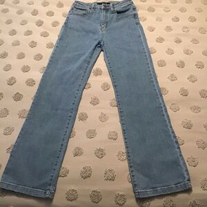 Risen High Rise Bootcut Jeans. Size 27
